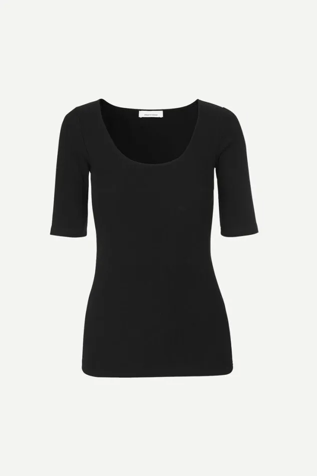 Woman Alexa Tee 7542 Black Samse Samse Tshirts