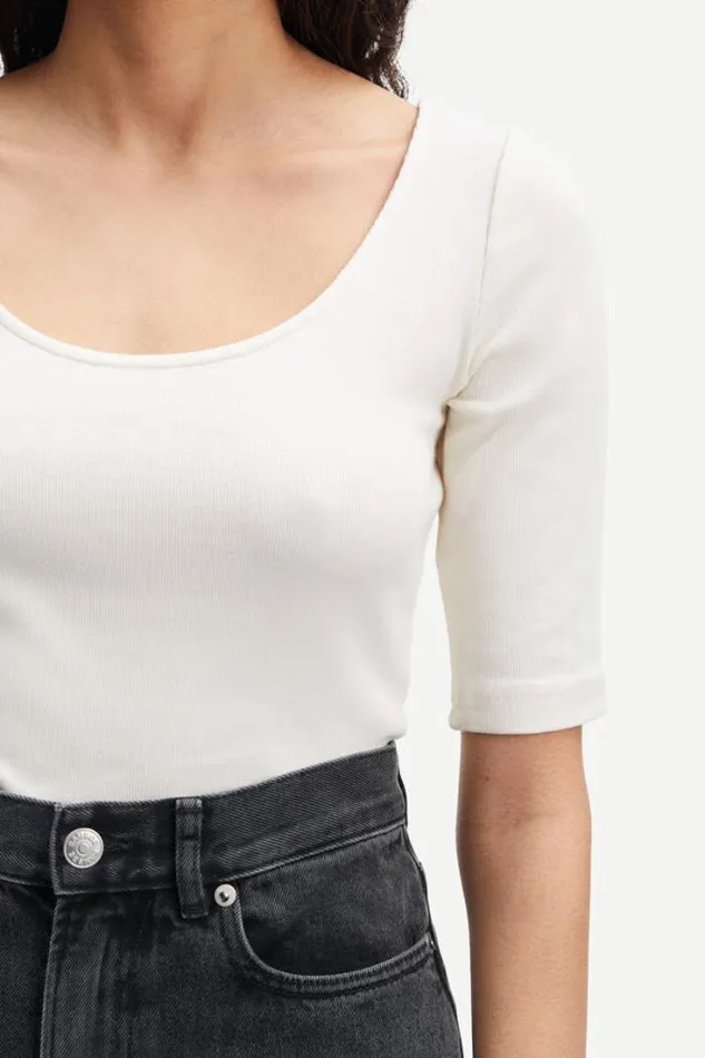 Woman Alexa Tee 7542 Whisper White Samse Samse Tshirts