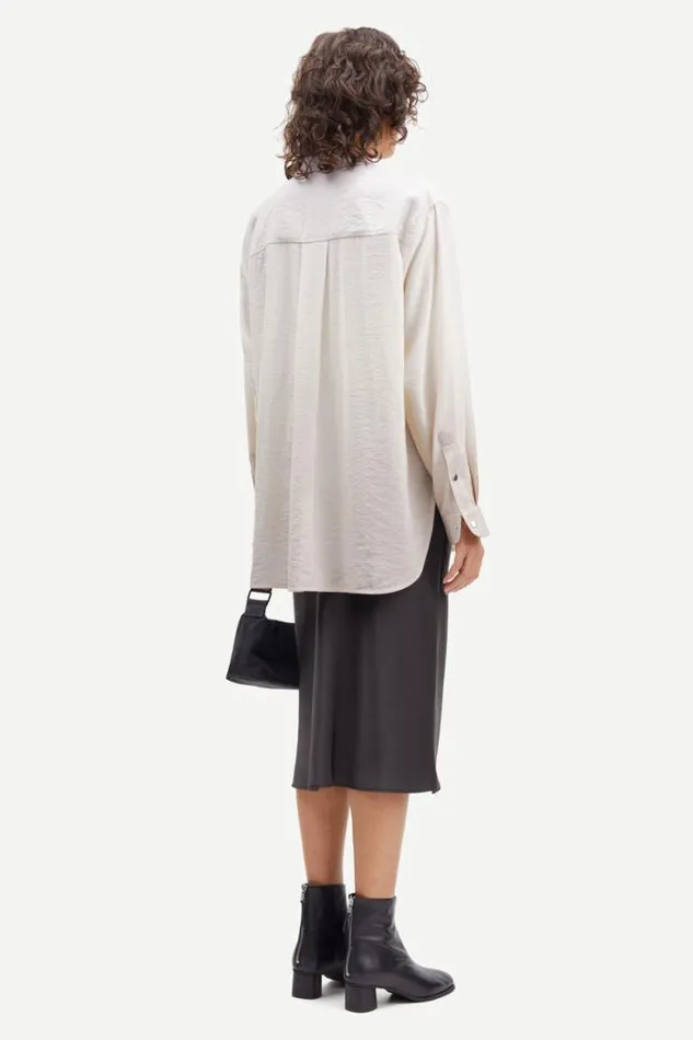 Woman Alfrida Shirt 14639 Ombre Cloud Samse Samse Shirts and Blouses