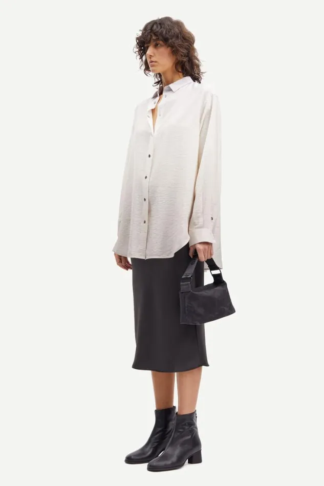 Woman Alfrida Shirt 14639 Ombre Cloud Samse Samse Shirts and Blouses
