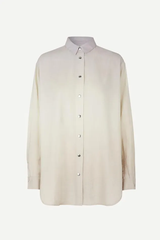 Woman Alfrida Shirt 14639 Ombre Cloud Samse Samse Shirts and Blouses