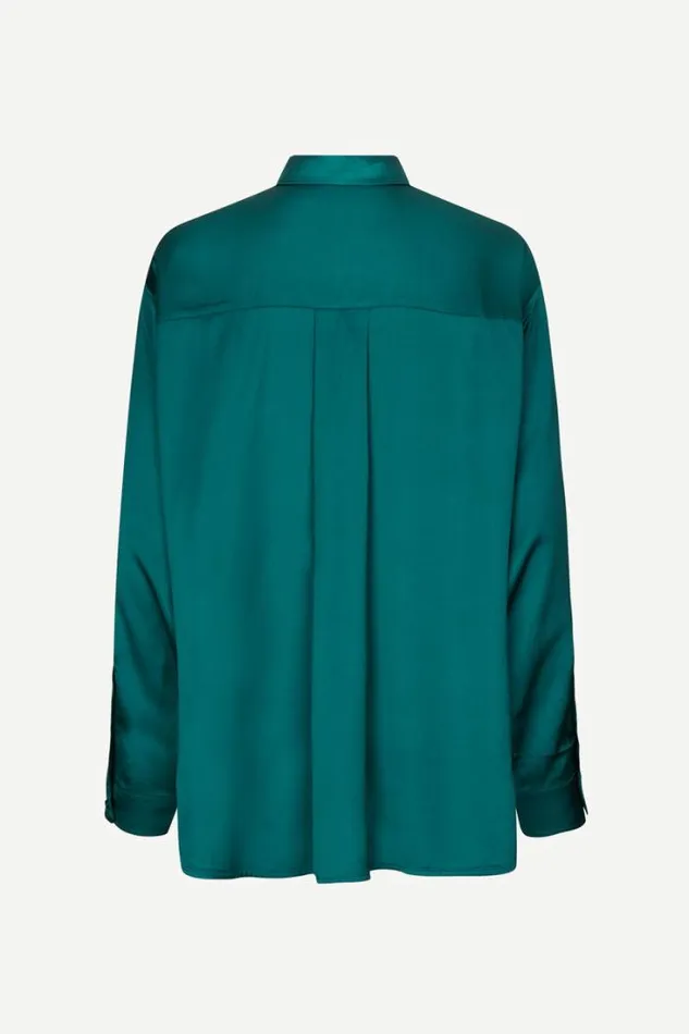 Woman Alfrida Shirt 14905 Atlantic Deep Samse Samse Shirts and Blouses