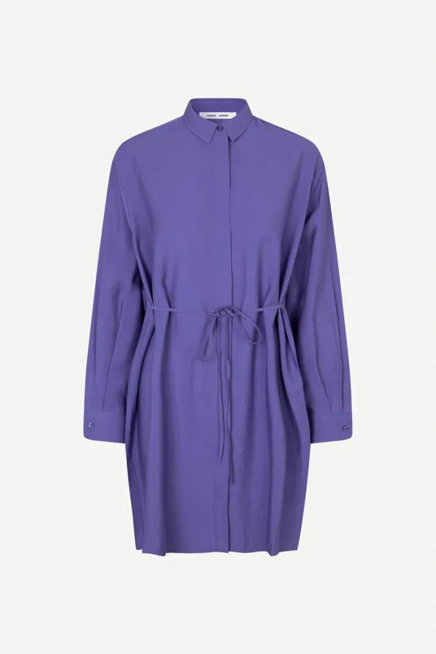 Woman Alfrida Shirt Dress 14639 Simply Purple Samse Samse Dresses and Jumpsuits