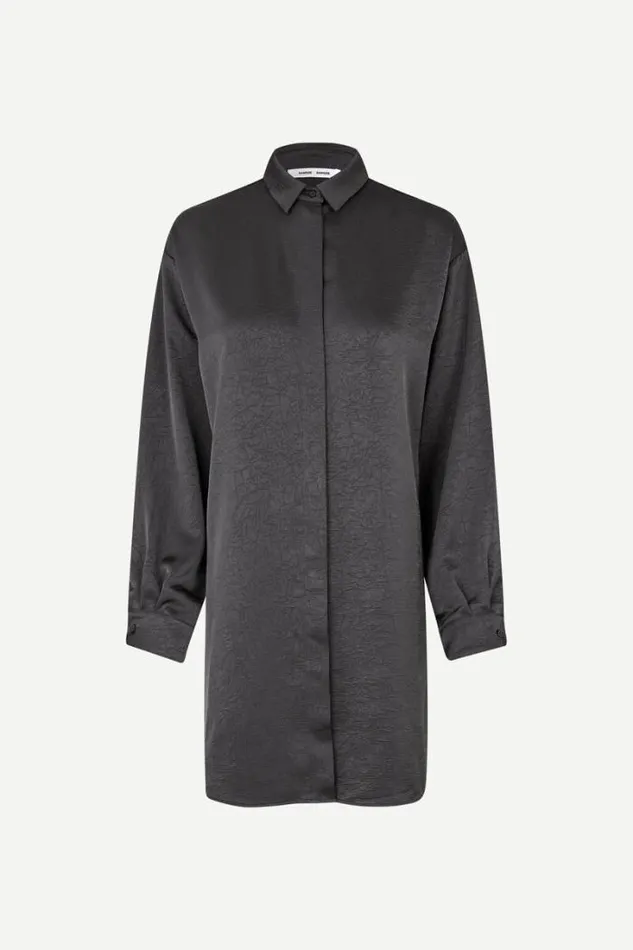 Woman Alfrida Shirt Dress 14896 Phantom Samse Samse Dresses and Jumpsuits