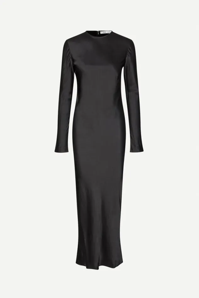 Woman Alina Long Dress 14903 Black Samse Samse Dresses and Jumpsuits