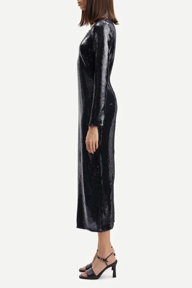 Woman Alina UN Dress 14904 Black Samse Samse Dresses and Jumpsuits