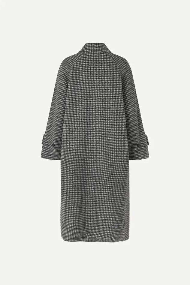 Woman Alma Coat 13183 Houndstooth Samse Samse Jackets and Coats