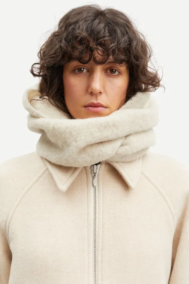 Woman Alma Jacket 14895 Clear Cream Samse Samse Jackets and Coats