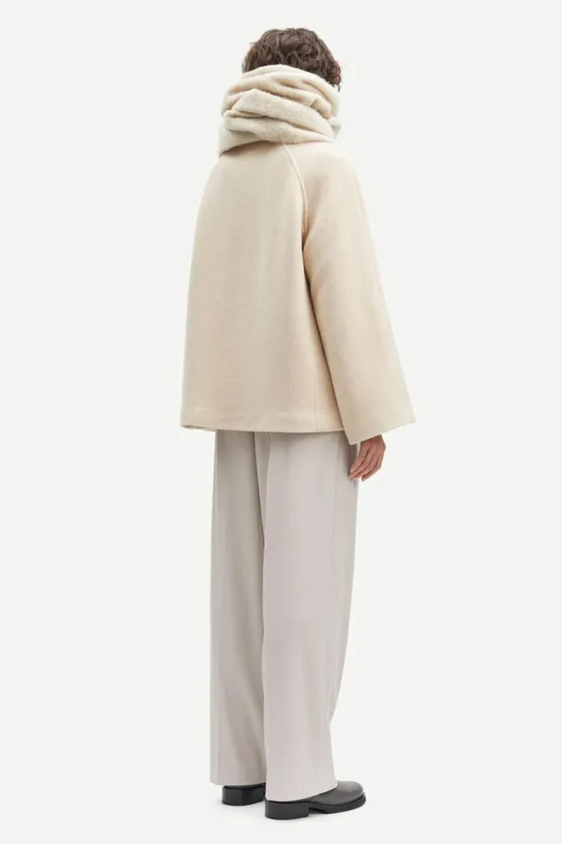 Woman Alma Jacket 14895 Clear Cream Samse Samse Jackets and Coats