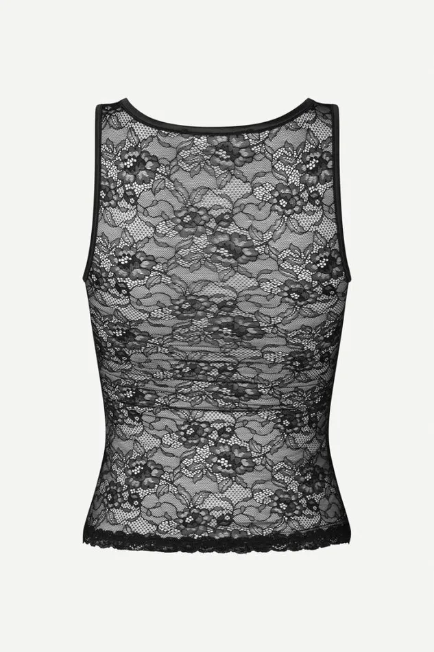 Woman Amanza Tank Top 15019 Black Samse Samse Tshirts
