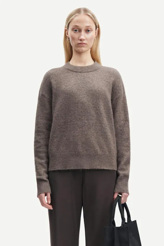 Woman Anour On 7355 Major Brown Samse Samse Knitwear