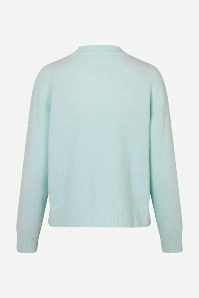 Woman Anour On 7355 Misty Blue Samse Samse Knitwear Woman Anour On 7355 Misty Blue Samse Samse Knitwear