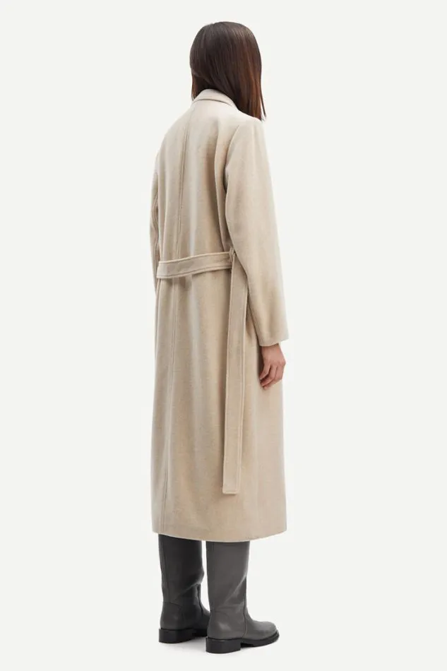 Woman Astrid Coat 11104 Beige Samse Samse Jackets and Coats