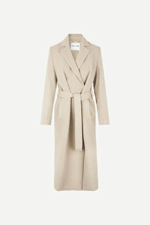 Woman Astrid Coat 11104 Beige Samse Samse Jackets and Coats