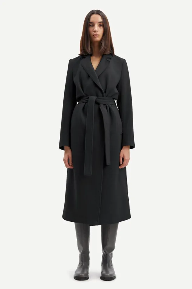 Woman Astrid Coat 11104 Phantom Samse Samse Jackets and Coats