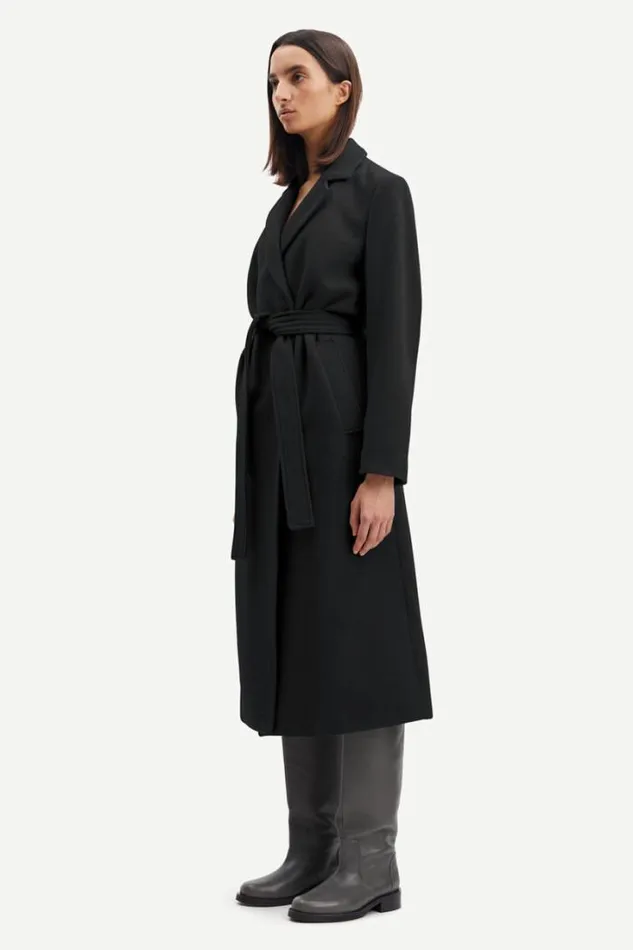 Woman Astrid Coat 11104 Phantom Samse Samse Jackets and Coats