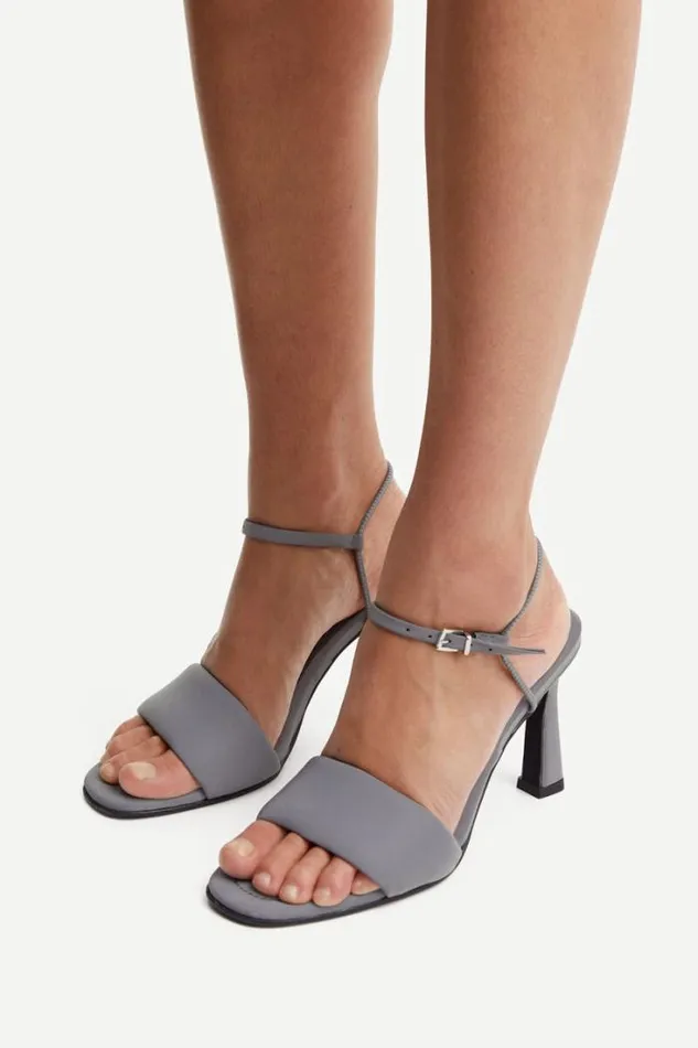 Woman Bellis Sandals 14860 Silver Samse Samse Shoes