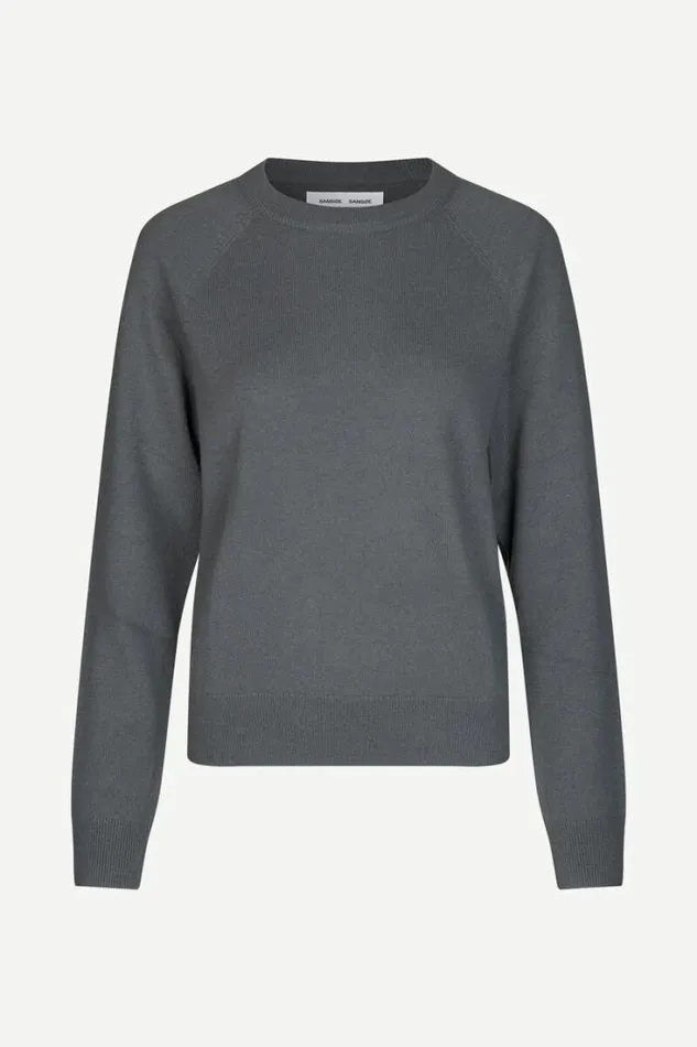Woman Boston Oneck 6304 Iron Gate Samse Samse Knitwear