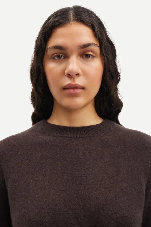 Woman Boston Oneck 6304 Mole039 Samse Samse Knitwear