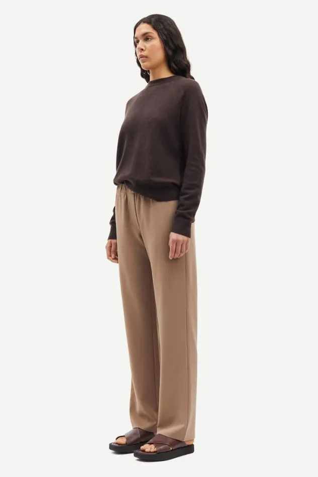 Woman Boston Oneck 6304 Mole039 Samse Samse Knitwear