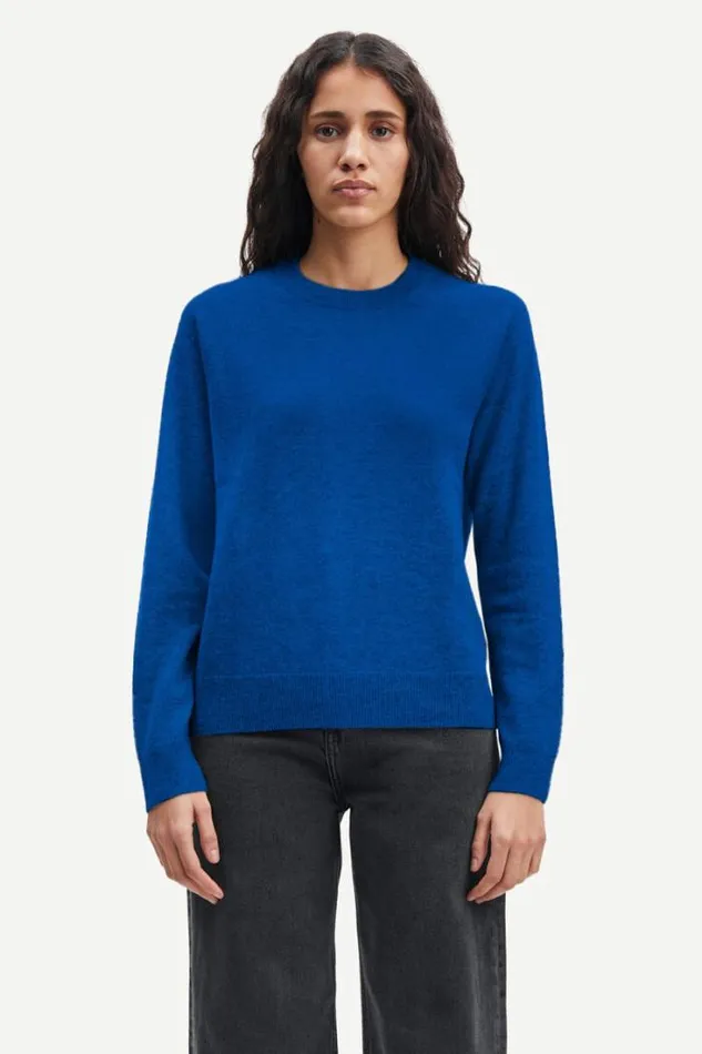 Woman Boston Oneck 6304 Skydiver Samse Samse Knitwear