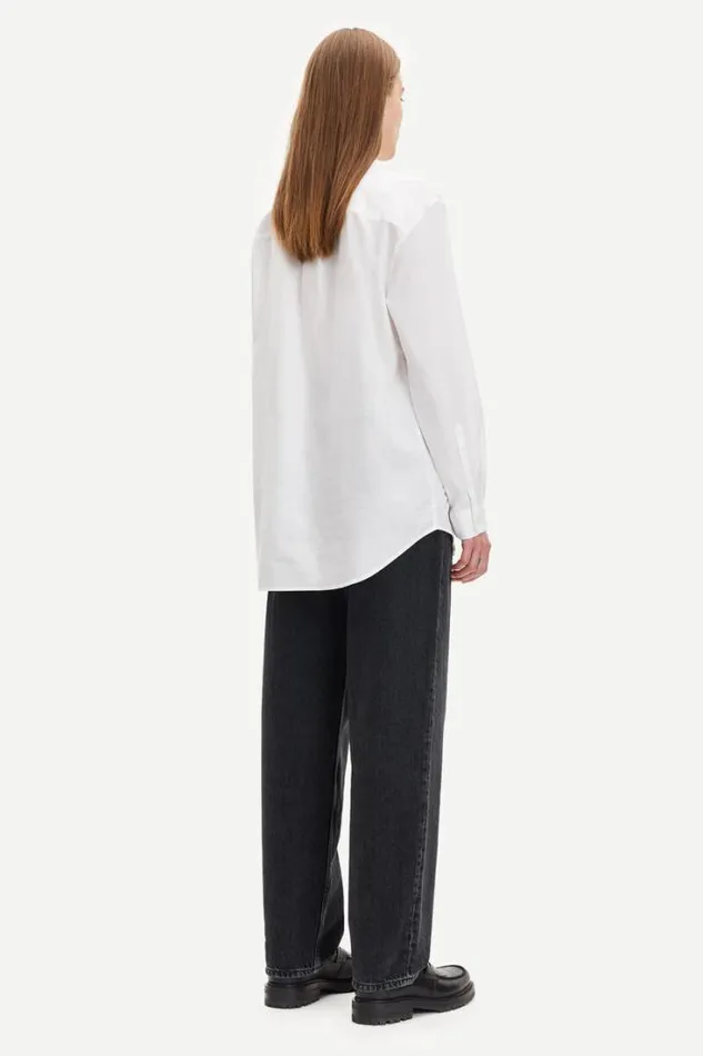 Woman Caico Shirt 2634 White Samse Samse Shirts and Blouses