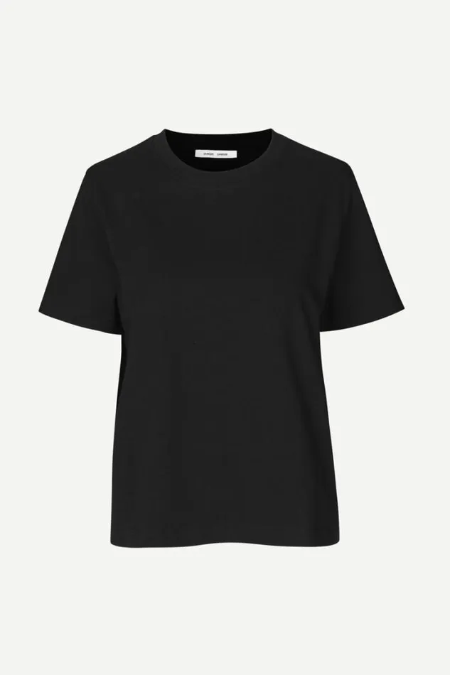 Woman Camino Tshirt Ss 6024 Black Samse Samse Tshirts