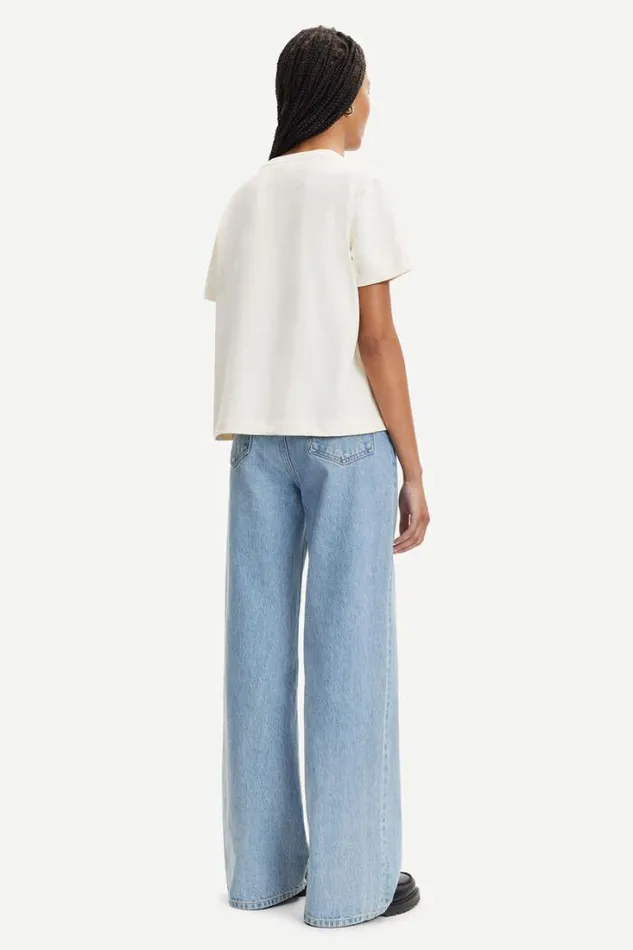 Woman Camino Tshirt Ss 6024 Clear Cream Samse Samse Tshirts