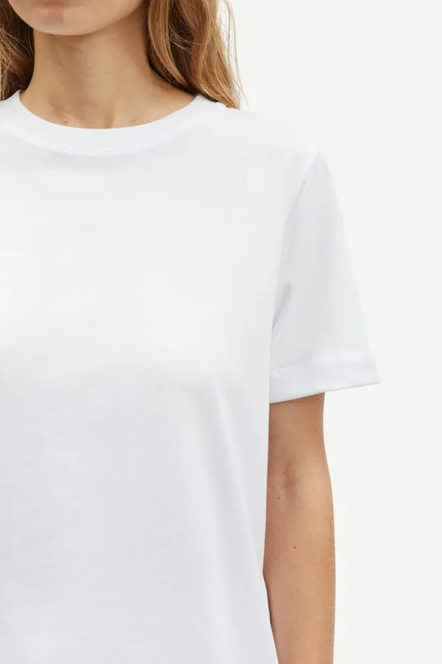 Woman Camino Tshirt Ss 6024 White Samse Samse Tshirts