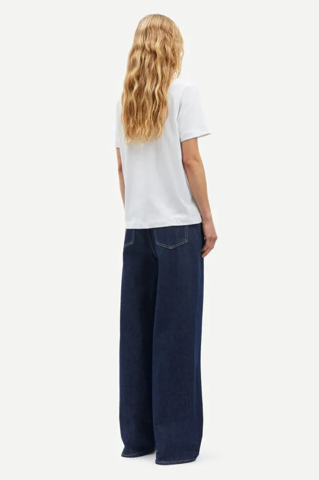 Woman Camino Tshirt Ss 6024 White Samse Samse Tshirts