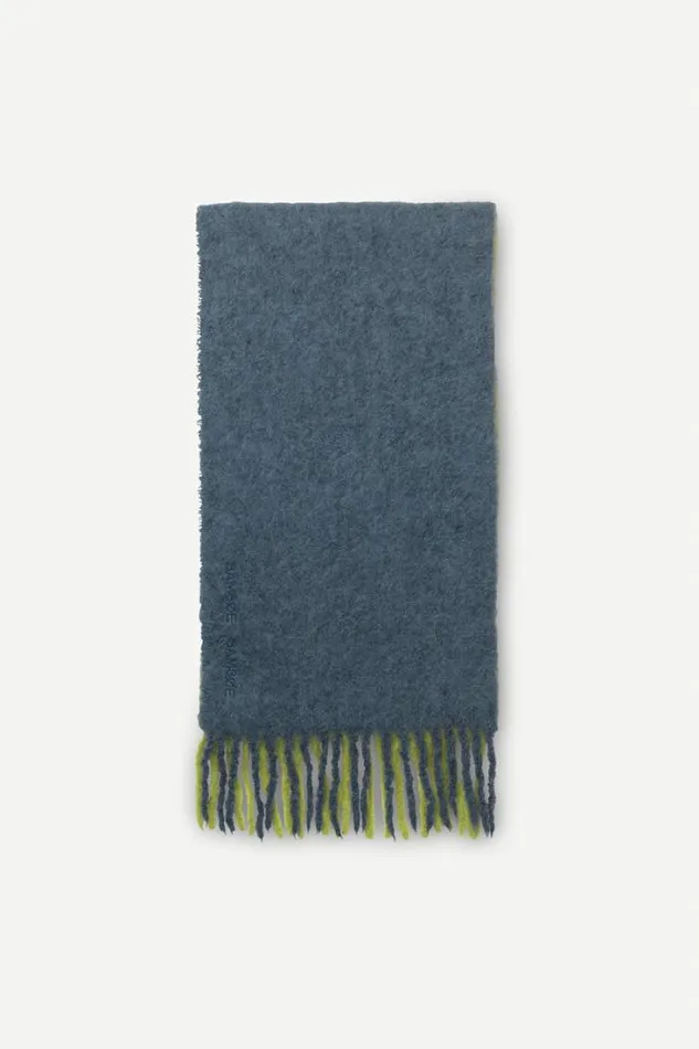 Woman Carry Scarf 15006 Ombre Green Samse Samse Scarves