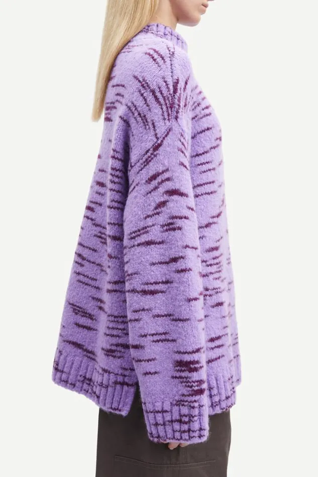 Woman Celeste Mock Neck 14941 Rhapsody Mel Samse Samse Knitwear