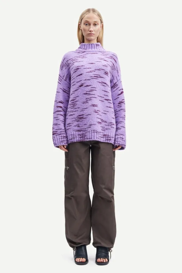 Woman Celeste Mock Neck 14941 Rhapsody Mel Samse Samse Knitwear