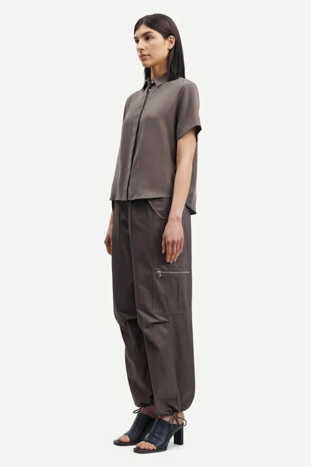 Woman Chi Trousers 14906 Major Brown Samse Samse Matching Sets