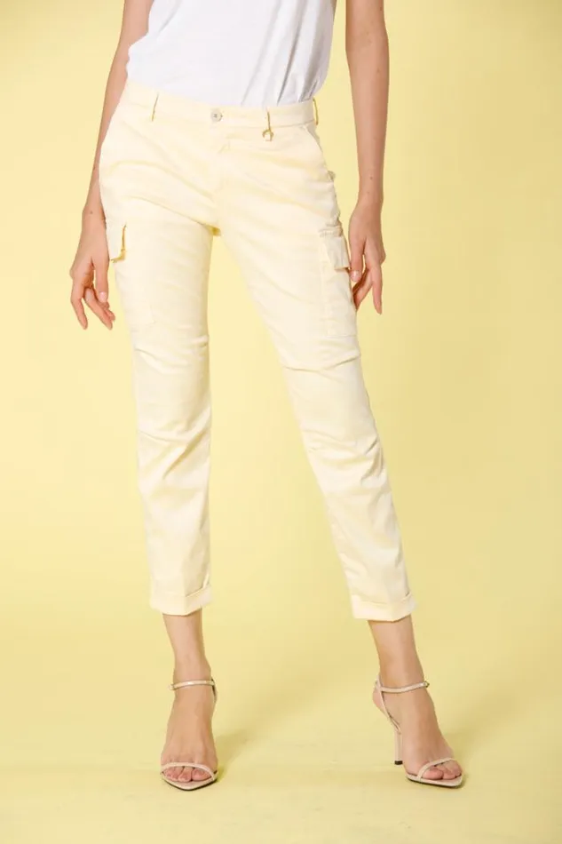 Woman Chile City Cargo Pants In Stretch Satin Curvy Mason039s Pants