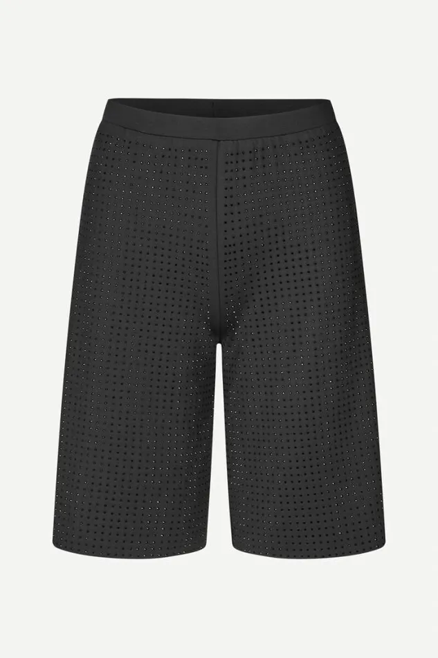 Woman Chrishell Shorts 14611 Caviar Samse Samse Shorts and Skirts