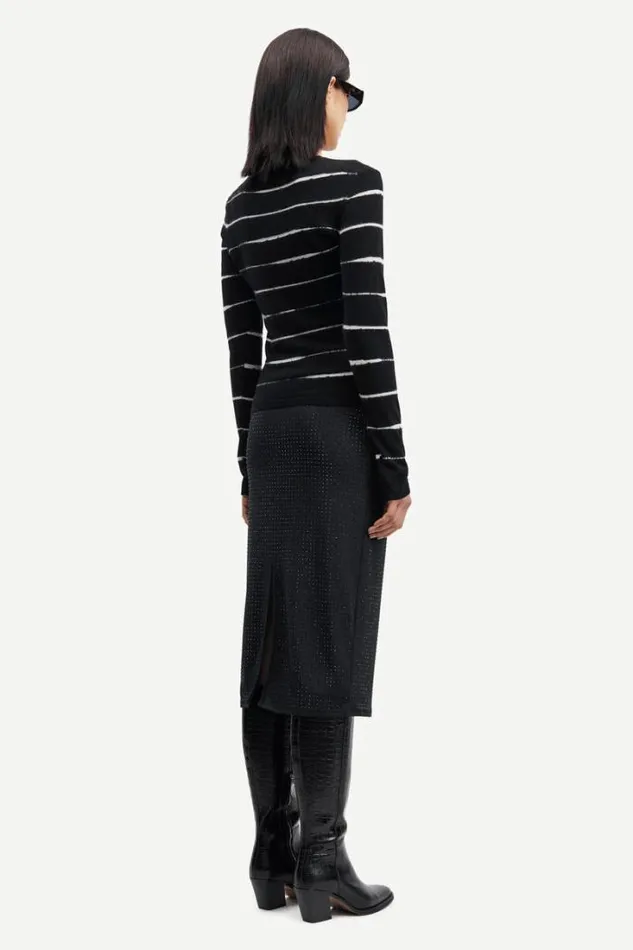 Woman Chrishell Skirt 14611 Caviar Samse Samse Shorts and Skirts
