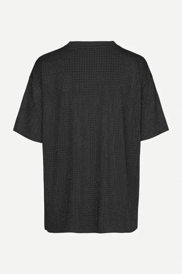 Woman Chrishell Tshirt 14611 Caviar Samse Samse Tshirts