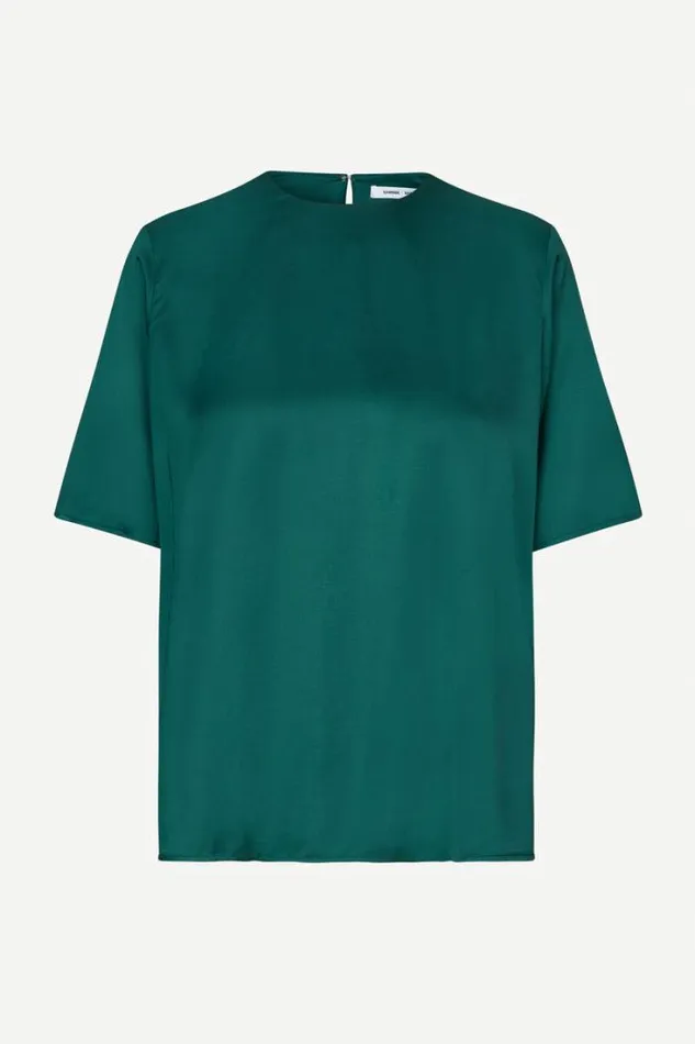 Woman Denise Top 14905 Atlantic Deep Samse Samse Tshirts