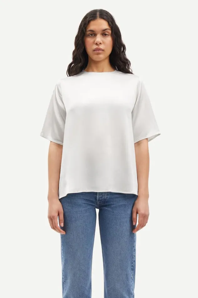 Woman Denise Top 14905 White Onyx Samse Samse Tshirts
