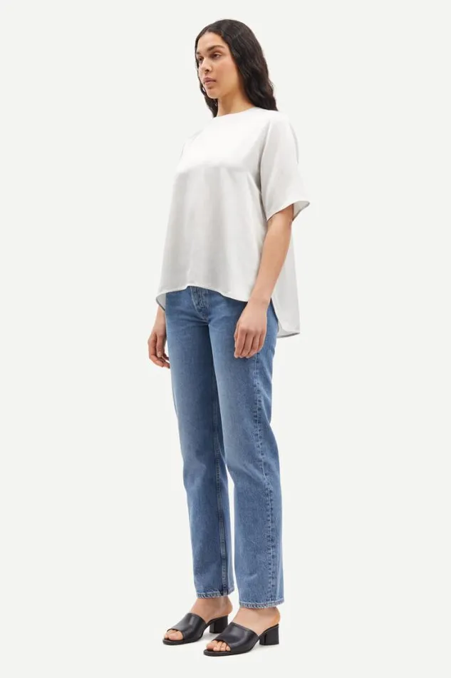 Woman Denise Top 14905 White Onyx Samse Samse Tshirts