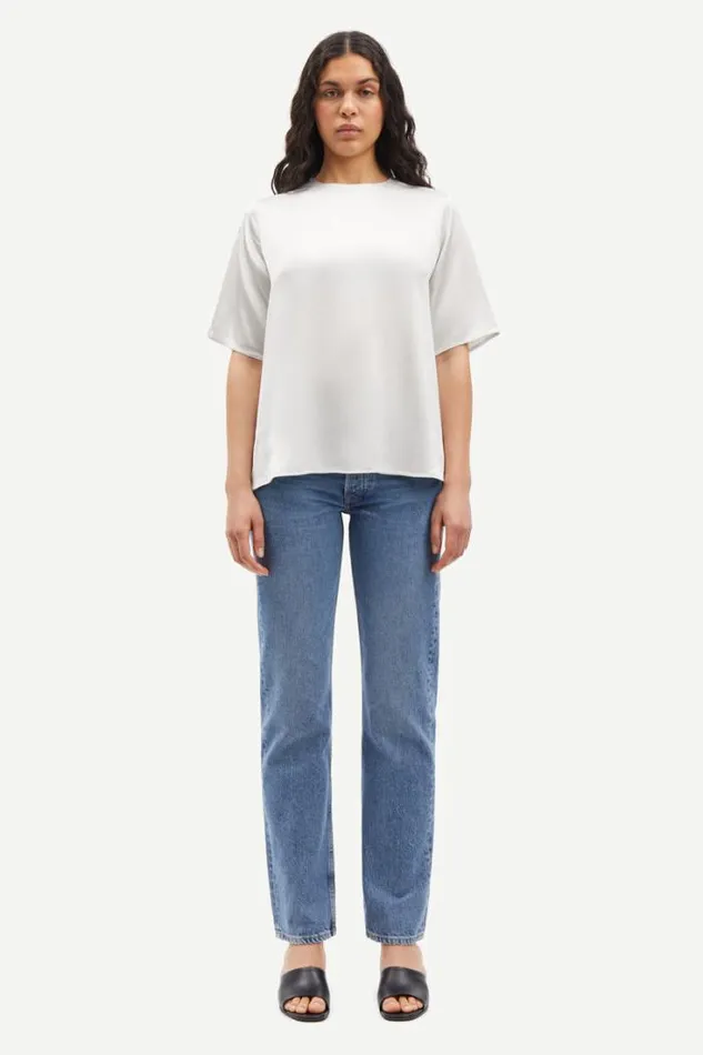 Woman Denise Top 14905 White Onyx Samse Samse Tshirts