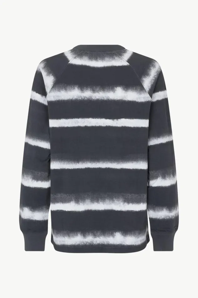 Woman Dianne Tshirt Ls 11725 Striped Ombre Inkwell Samse Samse Tshirts