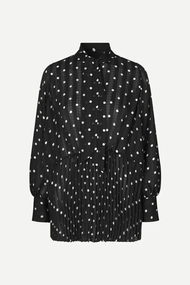 Woman Dorothea Blouse 14018 Dott Samse Samse Shirts and Blouses