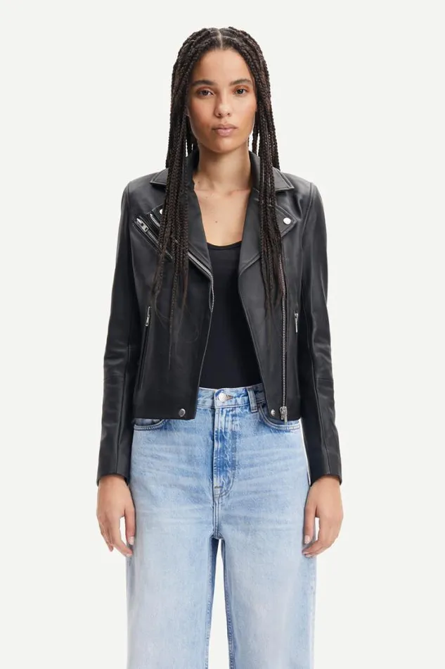 Woman Duris Jacket 7248 Black Samse Samse Jackets and Coats