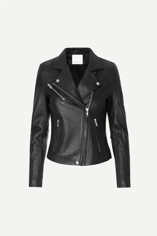 Woman Duris Jacket 7248 Black Samse Samse Jackets and Coats