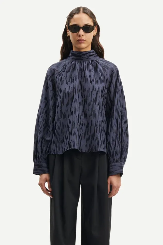 Woman Ebbali Blouse 15042 Inkwell Samse Samse Shirts and Blouses