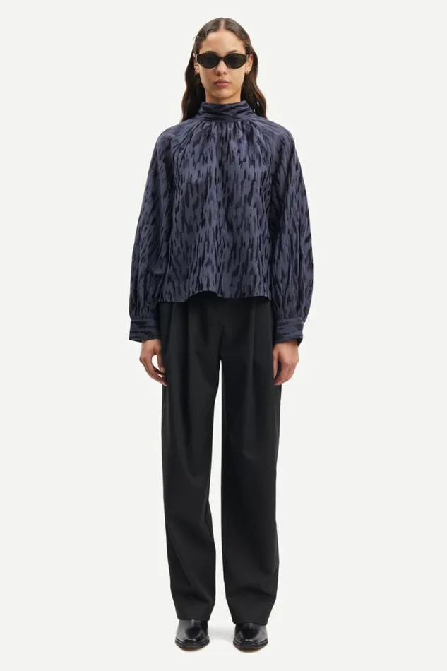 Woman Ebbali Blouse 15042 Inkwell Samse Samse Shirts and Blouses