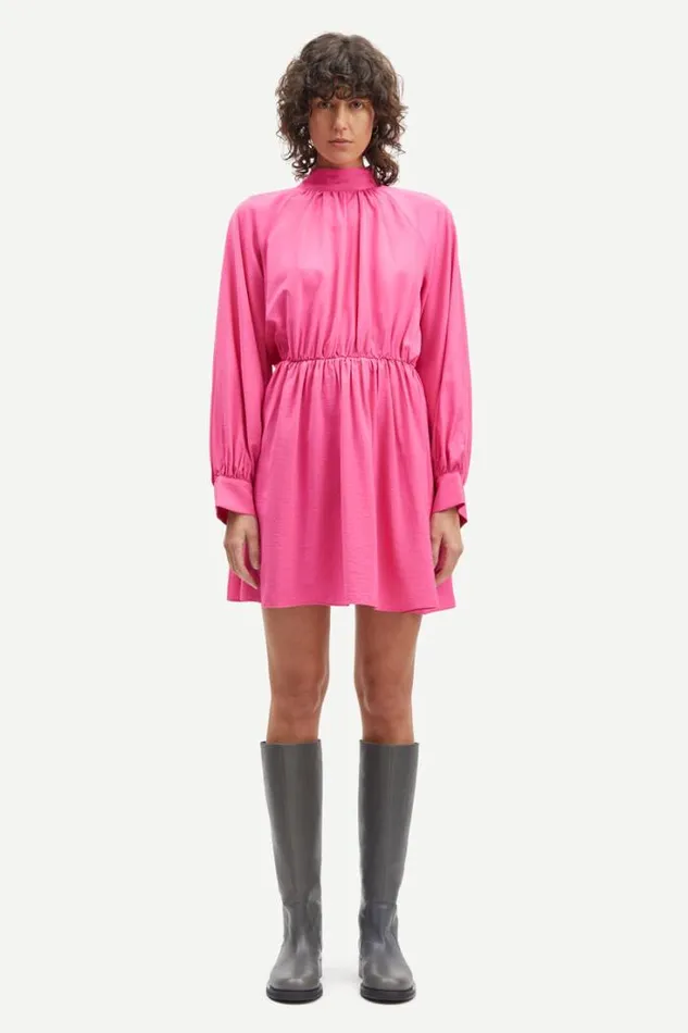 Woman Ebbali Dress 14639 Cheeky Pink Samse Samse Dresses and Jumpsuits