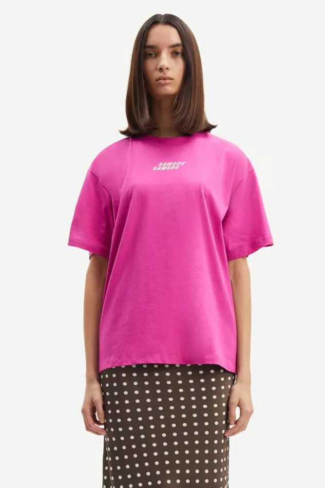 Woman Eira Tshirt 10379 Rose Violet Samse Samse Tshirts